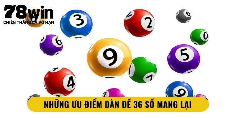 Ưu điểm hấp dẫn người chơi dàn đề 36 số là gì?
